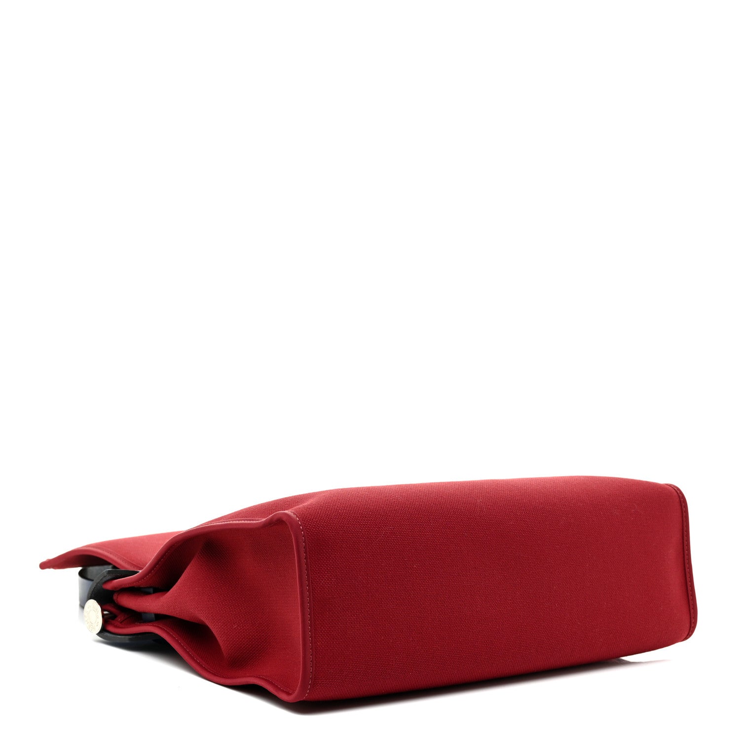 Hermes Military Toile Vache Hunter Herbag Zip 31 PM Rouge Grenat Bleu Saphir 5 of 12
