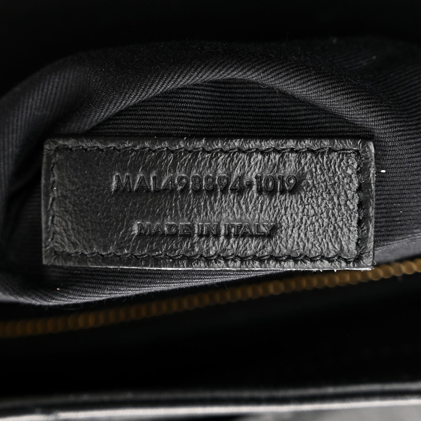 Lambskin Matelasse Monogram Medium Niki Chain Satchel Black
