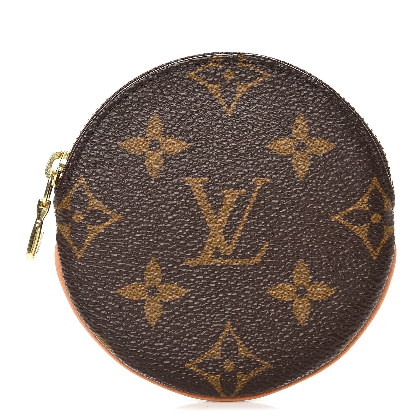Monogram Round Coin Purse