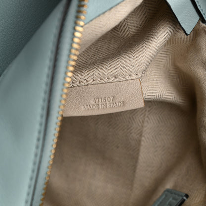 Loewe Calfskin Small Puzzle Bag Aqua 7 of 9