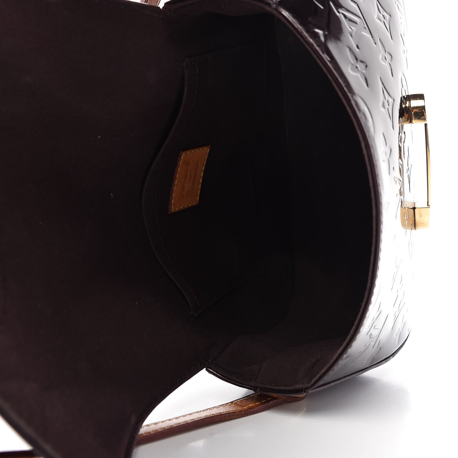 Louis Vuitton Vernis Bellflower PM Amarante 5 of 10