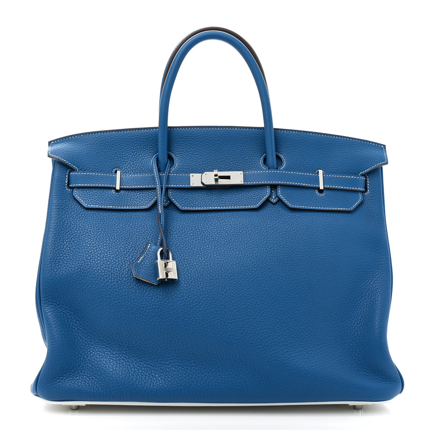 Hermes Togo Eclat Birkin 40 Mykonos White 1 of 14