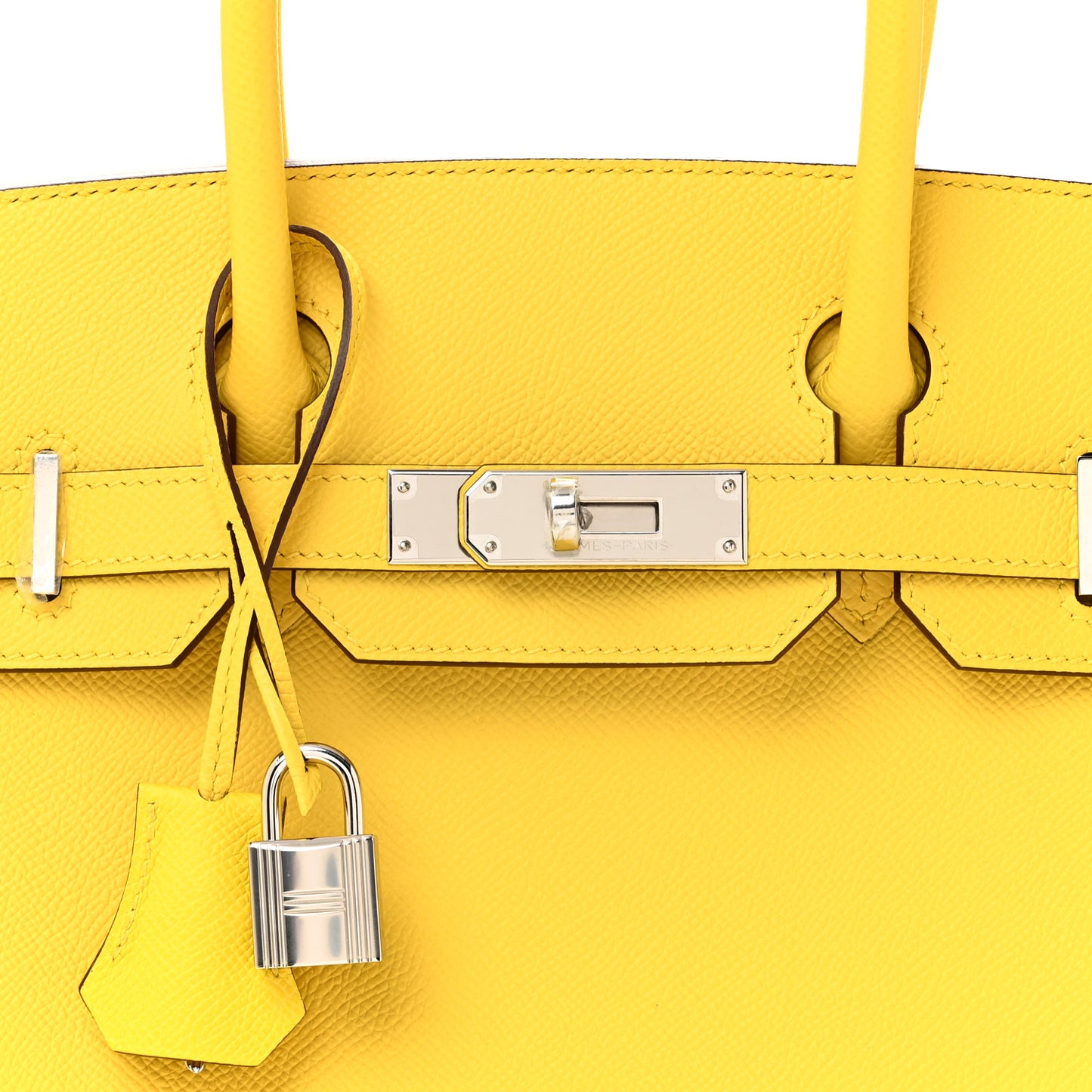 Epsom Birkin 30 Jaune De Naples