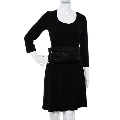 Prada Re-Nylon Belt Bag Black 2 of 10