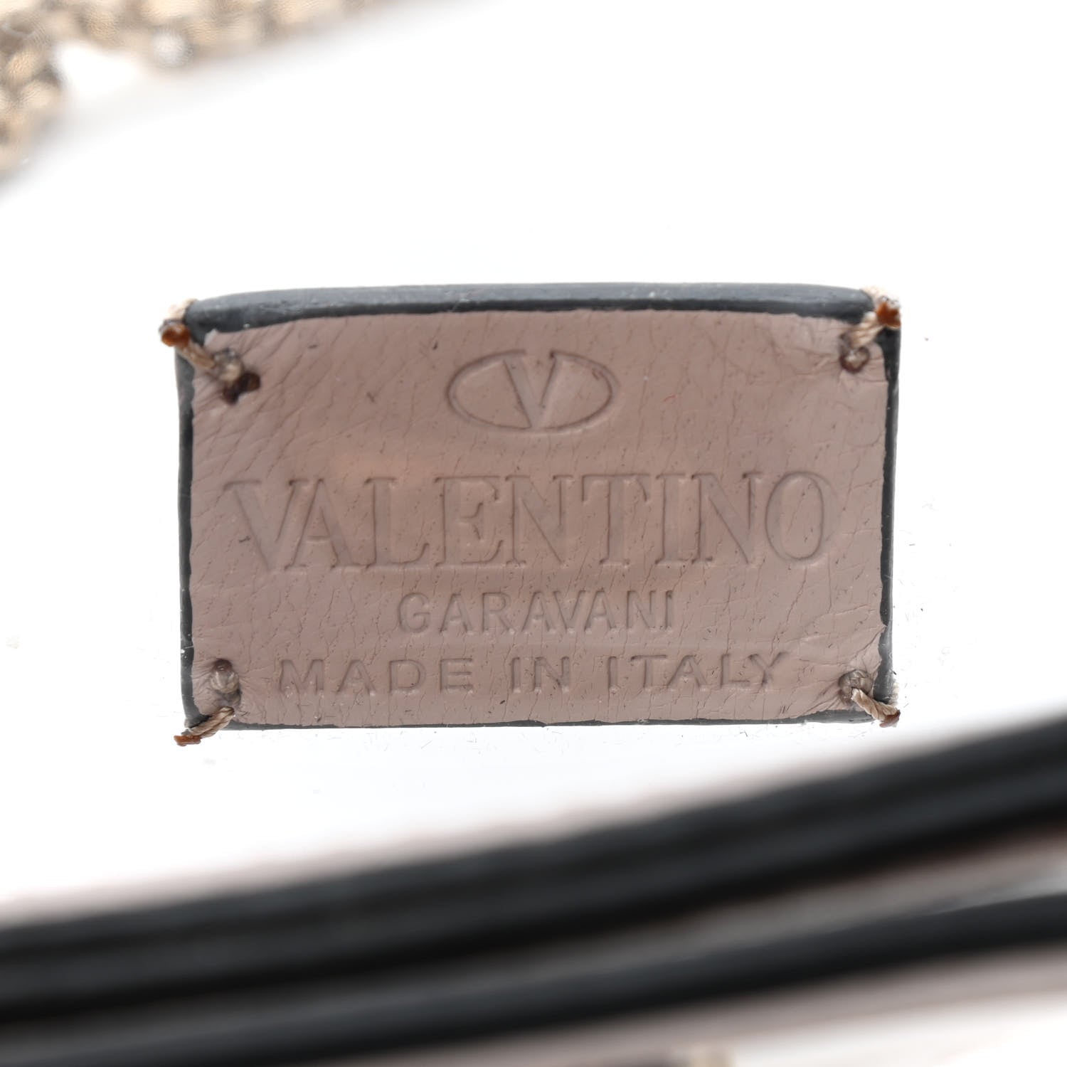 Valentino Garavani PVC Nappa Naked Mini Va Va Voom Shoulder Bag Poudre 6 of 8