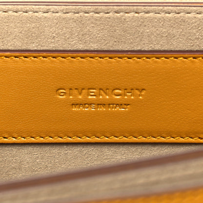 Givenchy Goatskin Quilted Small GV3 Shoulder Bag Golden 9 of 9