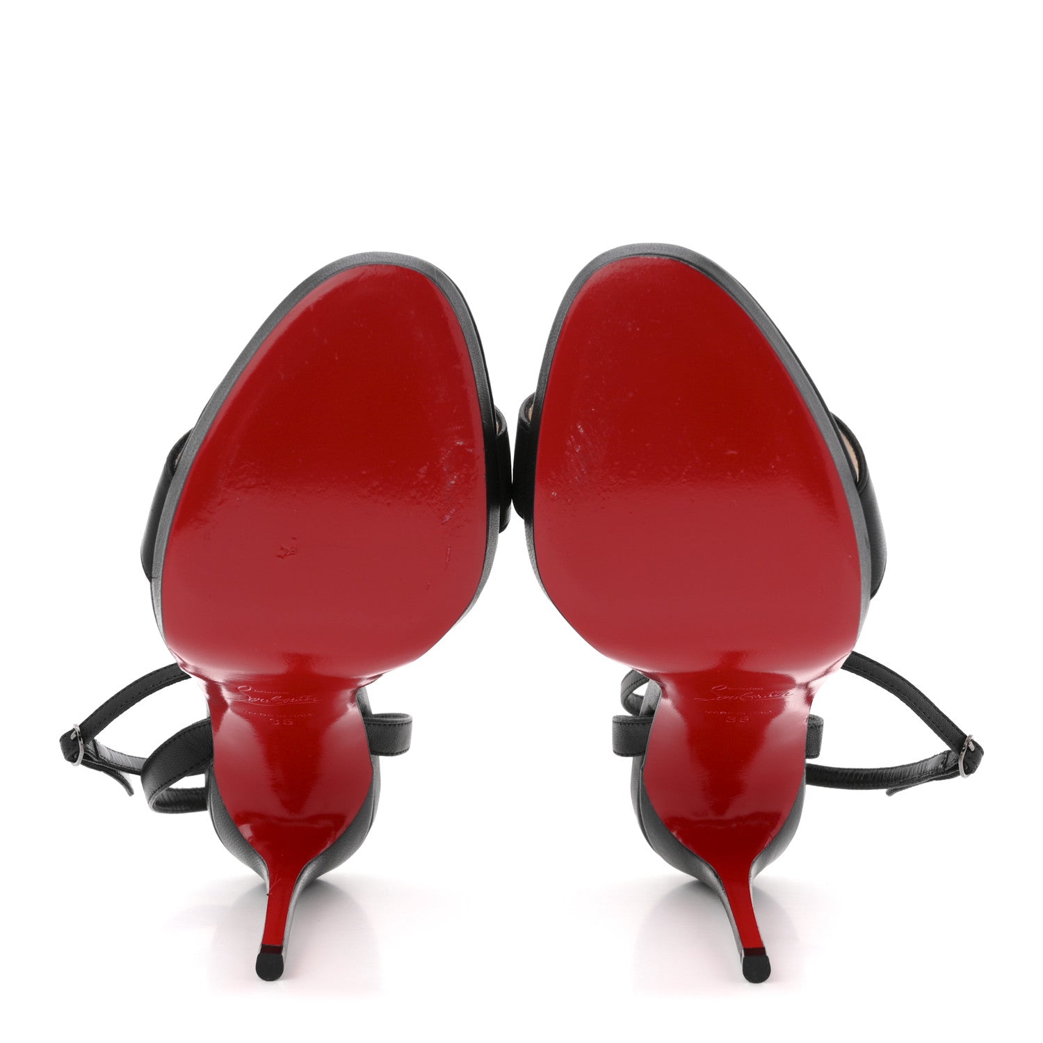 Christian Louboutin Nappa Loubi Queen 120 Pumps 40.5 Black 35 Black 6 of 10