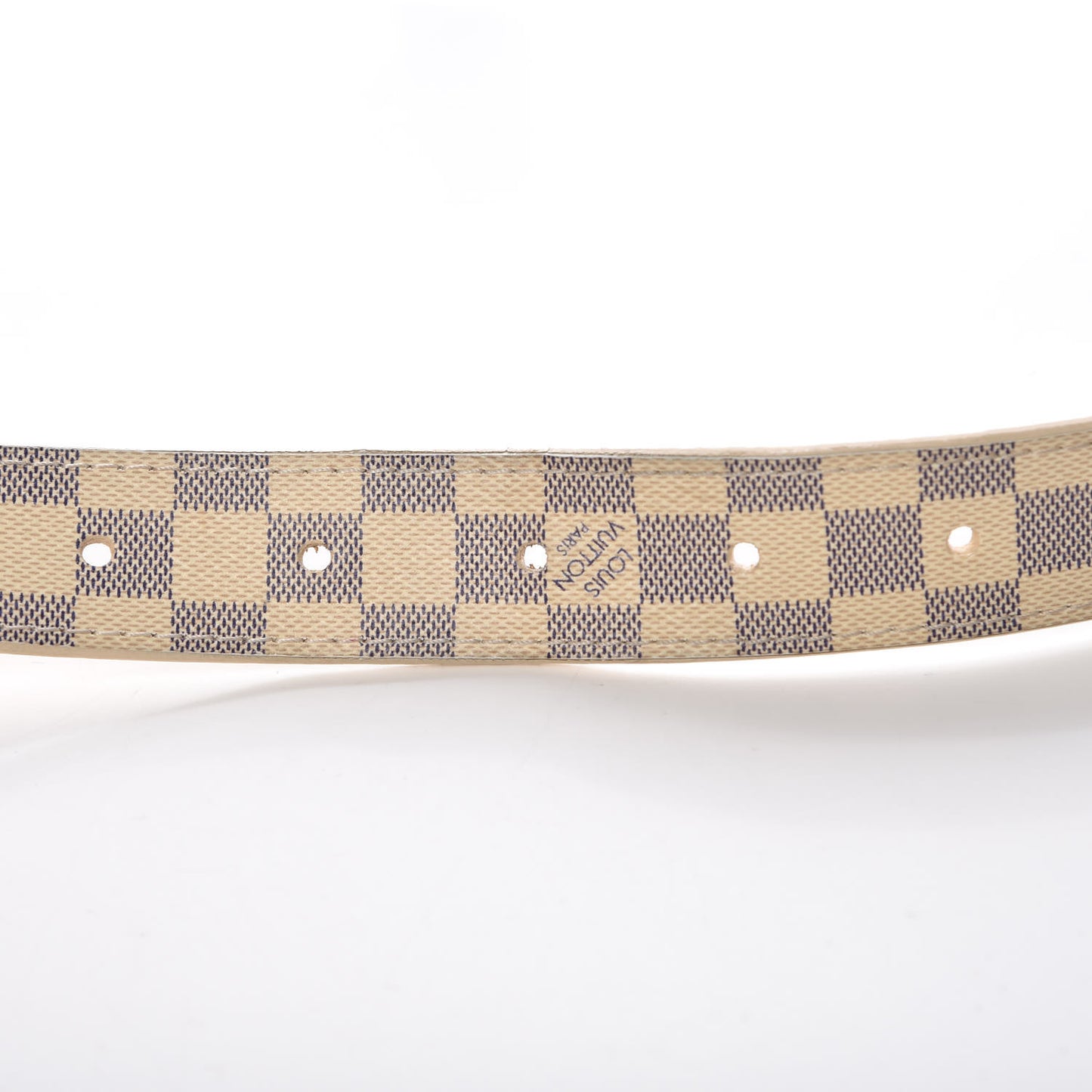 Damier Azur 25mm Belt 80 32