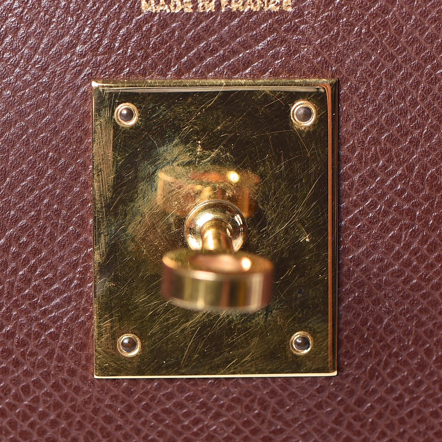 Hermes Courchevel Kelly Sellier 32 Chocolate 25 of 34