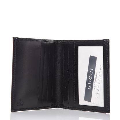 Gucci Calfskin Bi-Fold Wallet Black 5 of 8
