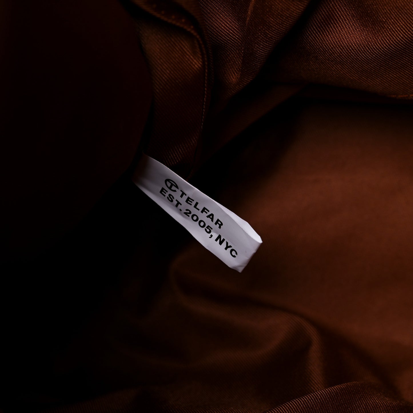 Vegan Leather Large Shopping Bag Tan