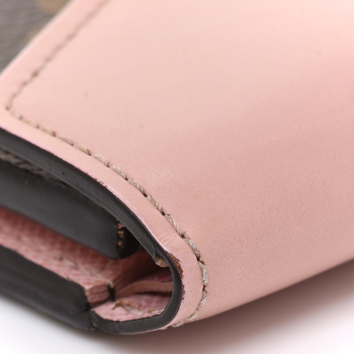 Monogram Zoe Wallet Rose Ballerine