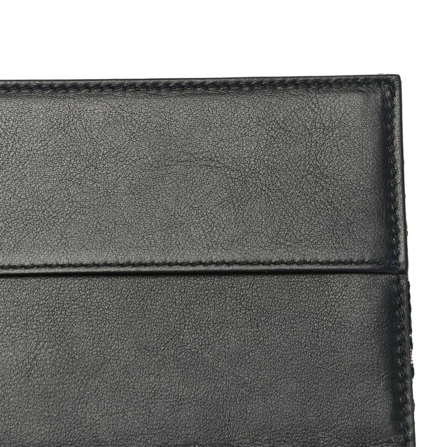 Oblique Bi-Fold Card Holder Blue