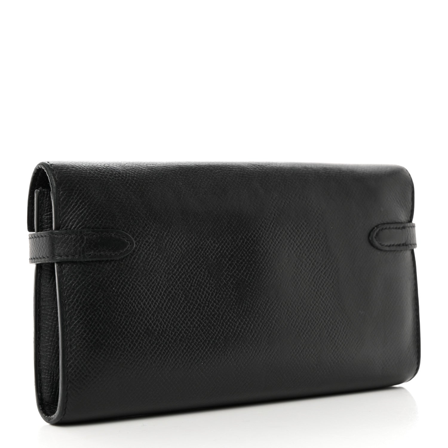 Hermes Epsom Kelly Longue Wallet Black 3 of 9