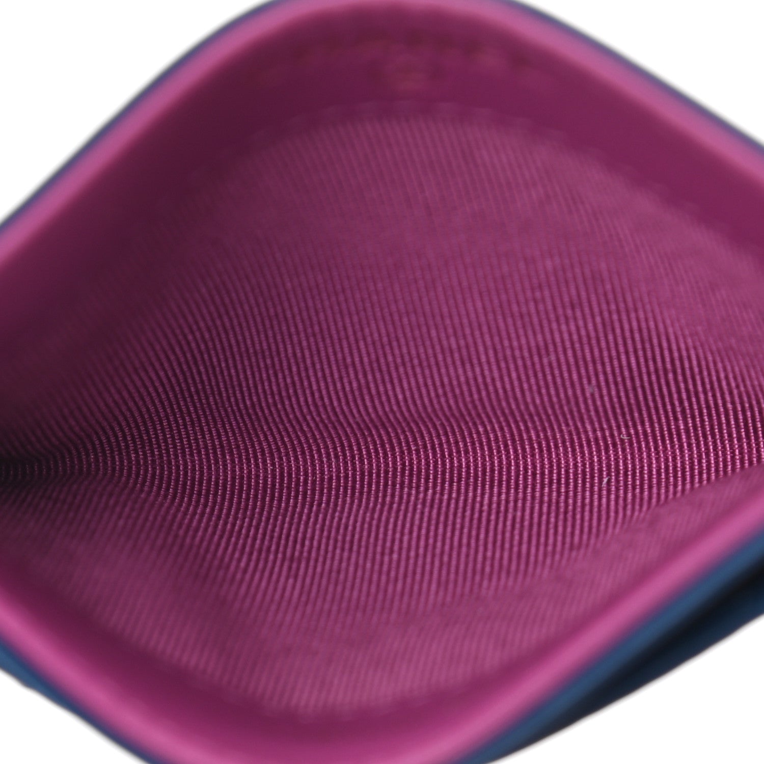 Chanel Lambskin Quilted Card Holder Blue Pink 5 of 8