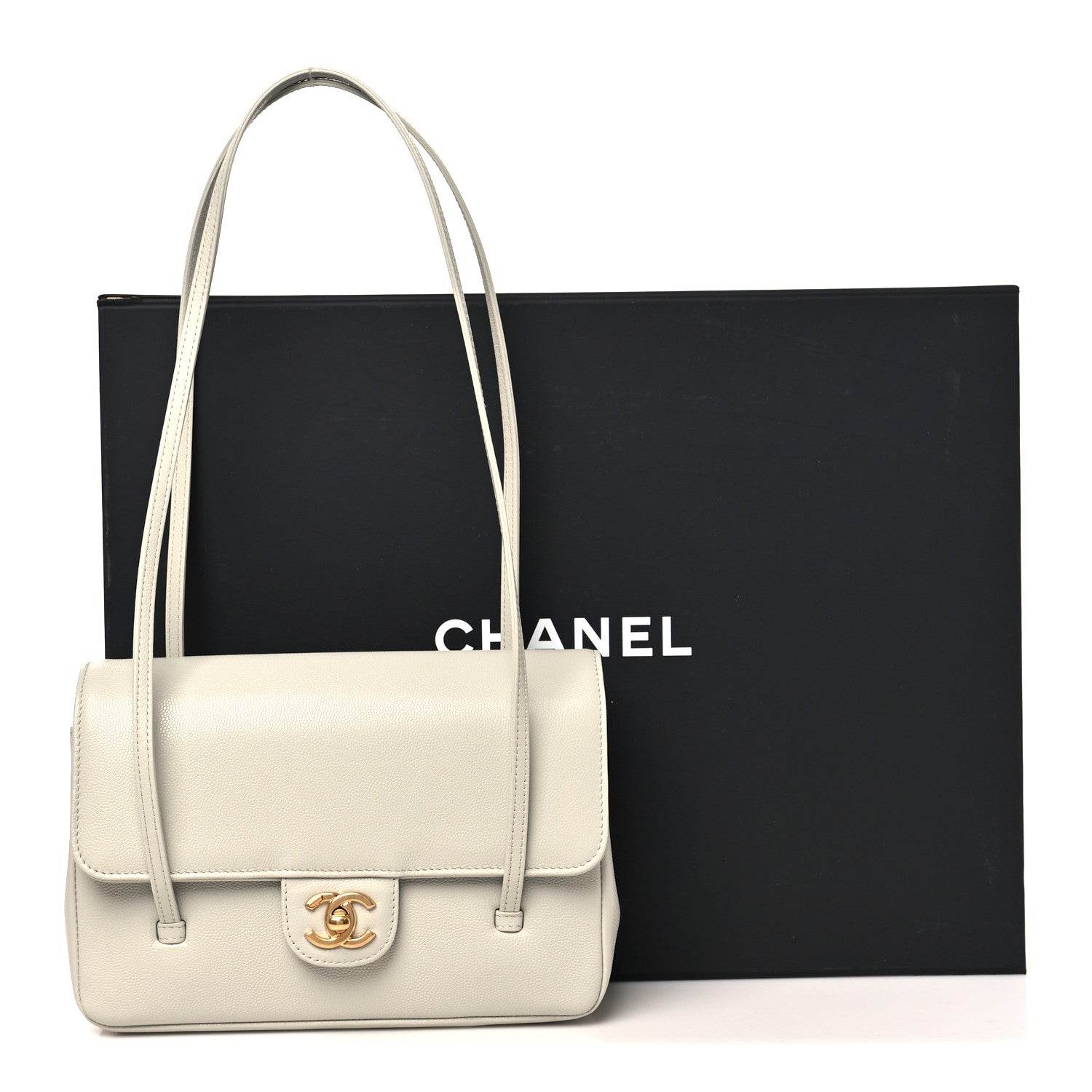 Chanel Shiny Caviar Preppy Coco Small Flap Light Green 12 of 12
