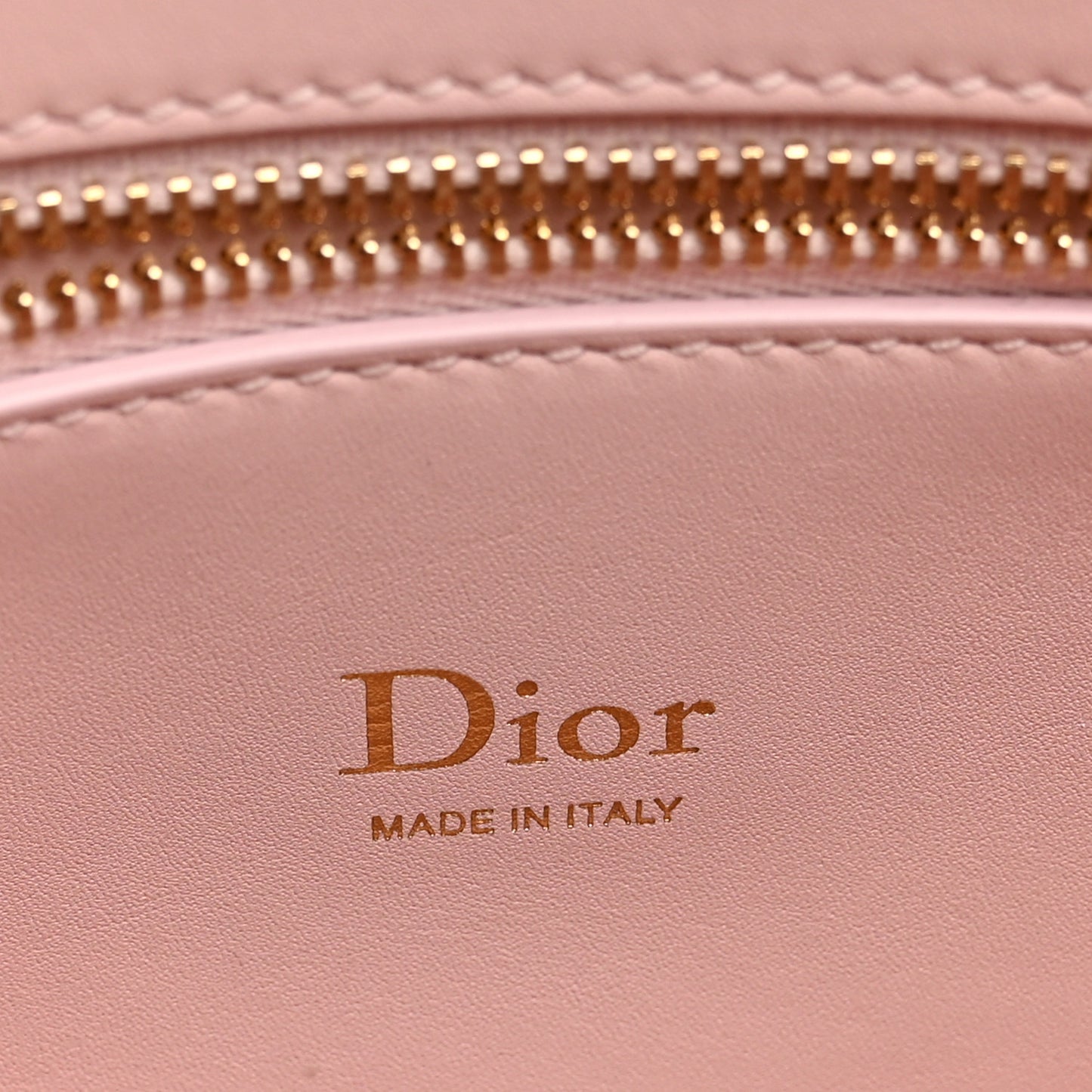 Shiny Smooth Calfskin Small Cigale Bag Rose Songe