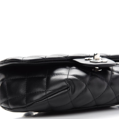 Chanel Calfskin Quilted CC Uniform Flap Belt Bag Black 9 of 10