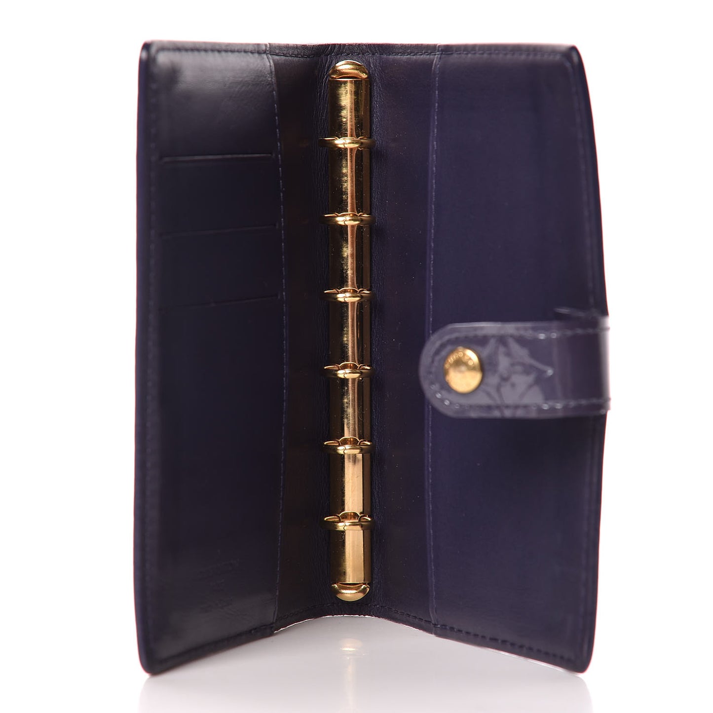 Vernis Small Ring Agenda Cover Indigo
