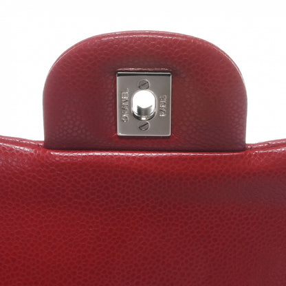 Chanel Caviar Jumbo Double Flap Red 6 of 6