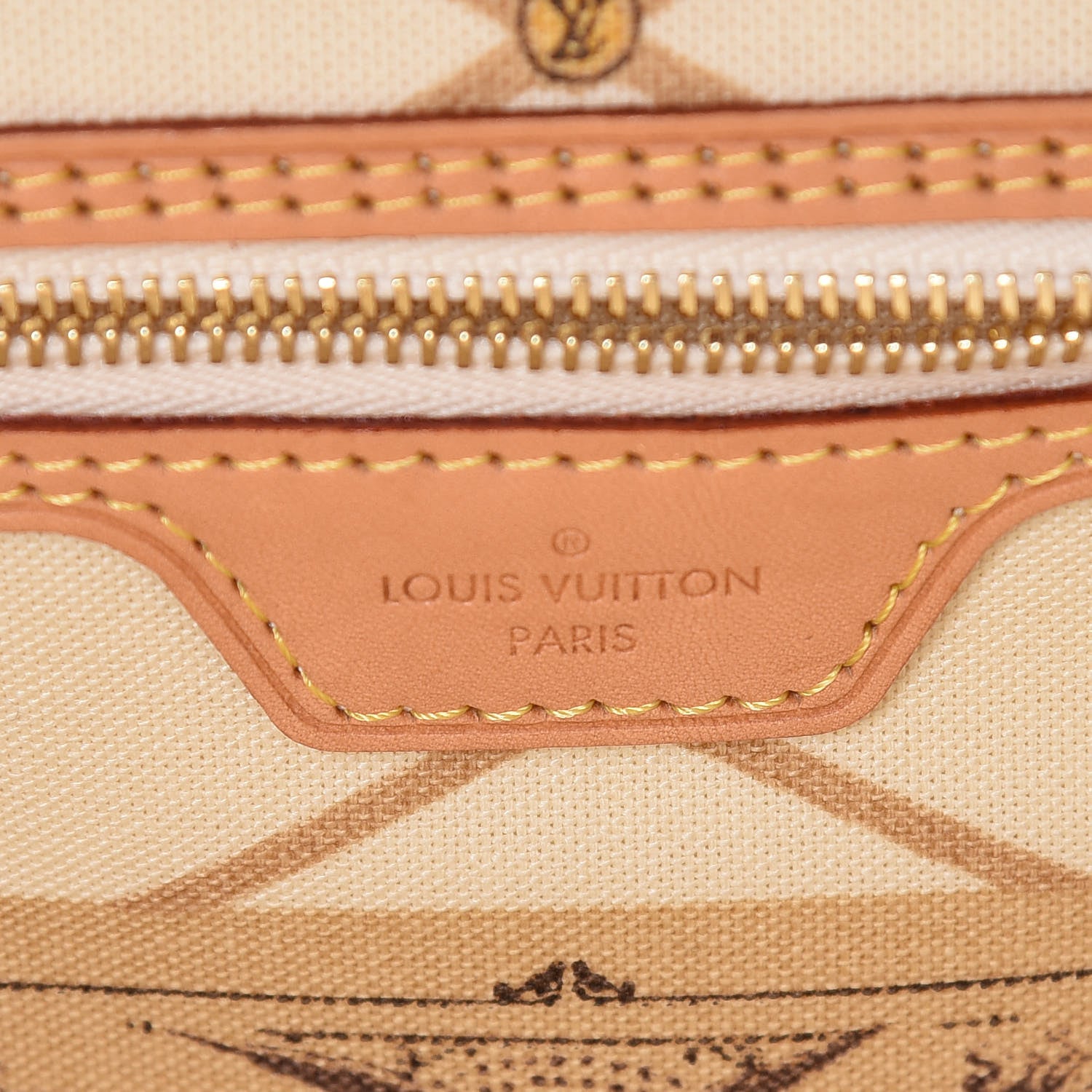 Louis Vuitton Damier Azur Summer Trunks Neo Neverfull MM 6 of 12