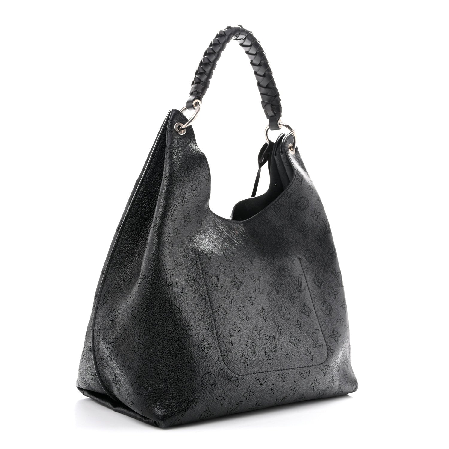 Louis Vuitton Mahina Carmel Hobo Black 3 of 10