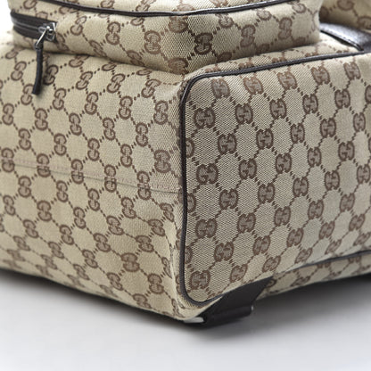 Gucci Monogram Backpack Dark Brown 8 of 12