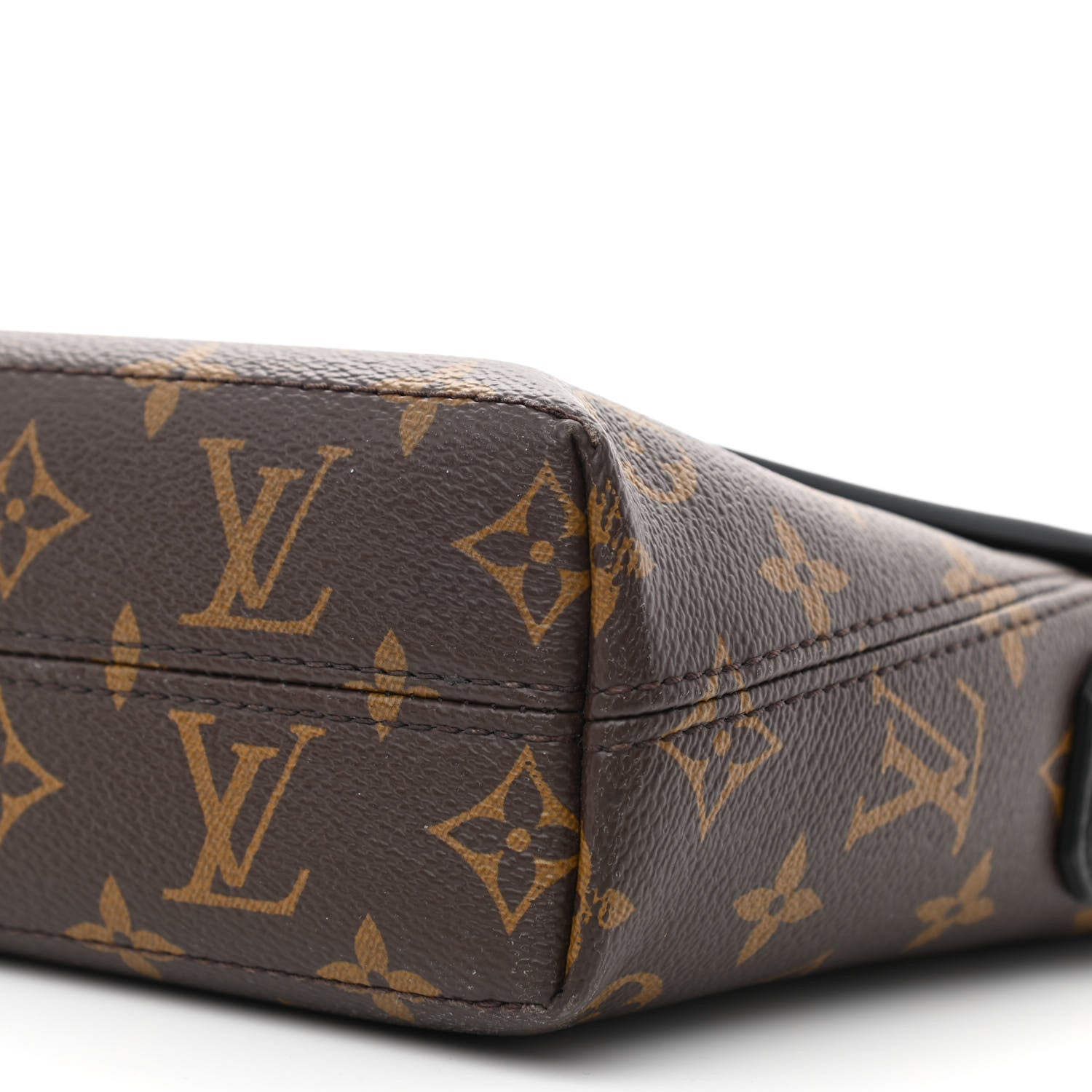 Louis Vuitton Monogram Macassar Magnetic Messenger 10 of 12