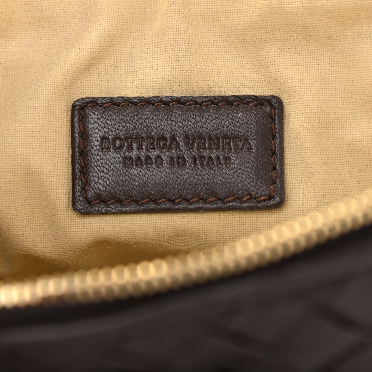 Nappa Intrecciato Cosmetic Case Ebano