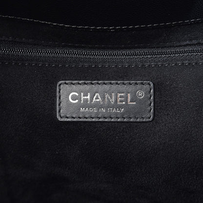 Chanel Caviar Small Studded Deauville Tote Black 6 of 8