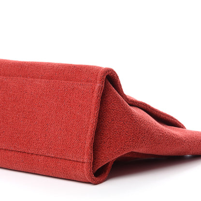 Chanel Lurex Boucle Medium Deauville Tote Red 7 of 10