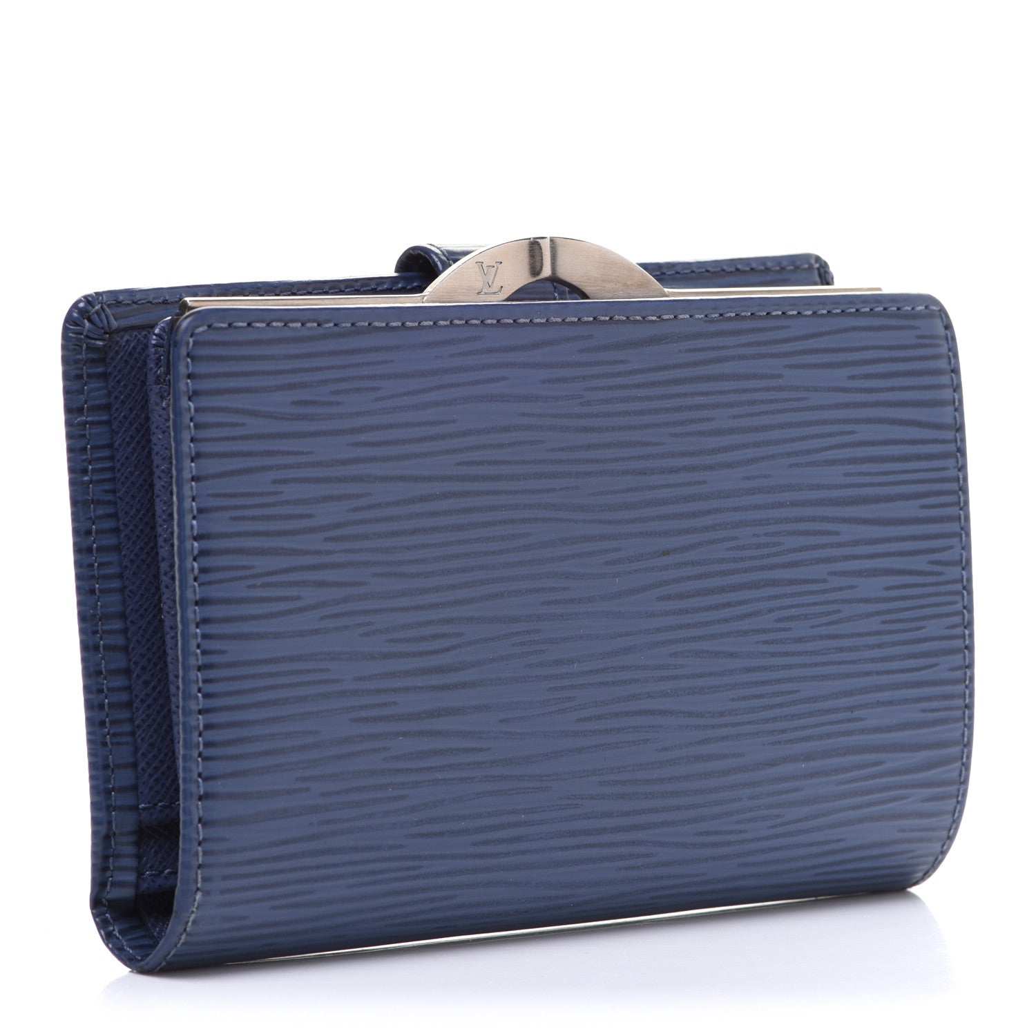 Louis Vuitton Epi French Purse Wallet Myrtille 3 of 15