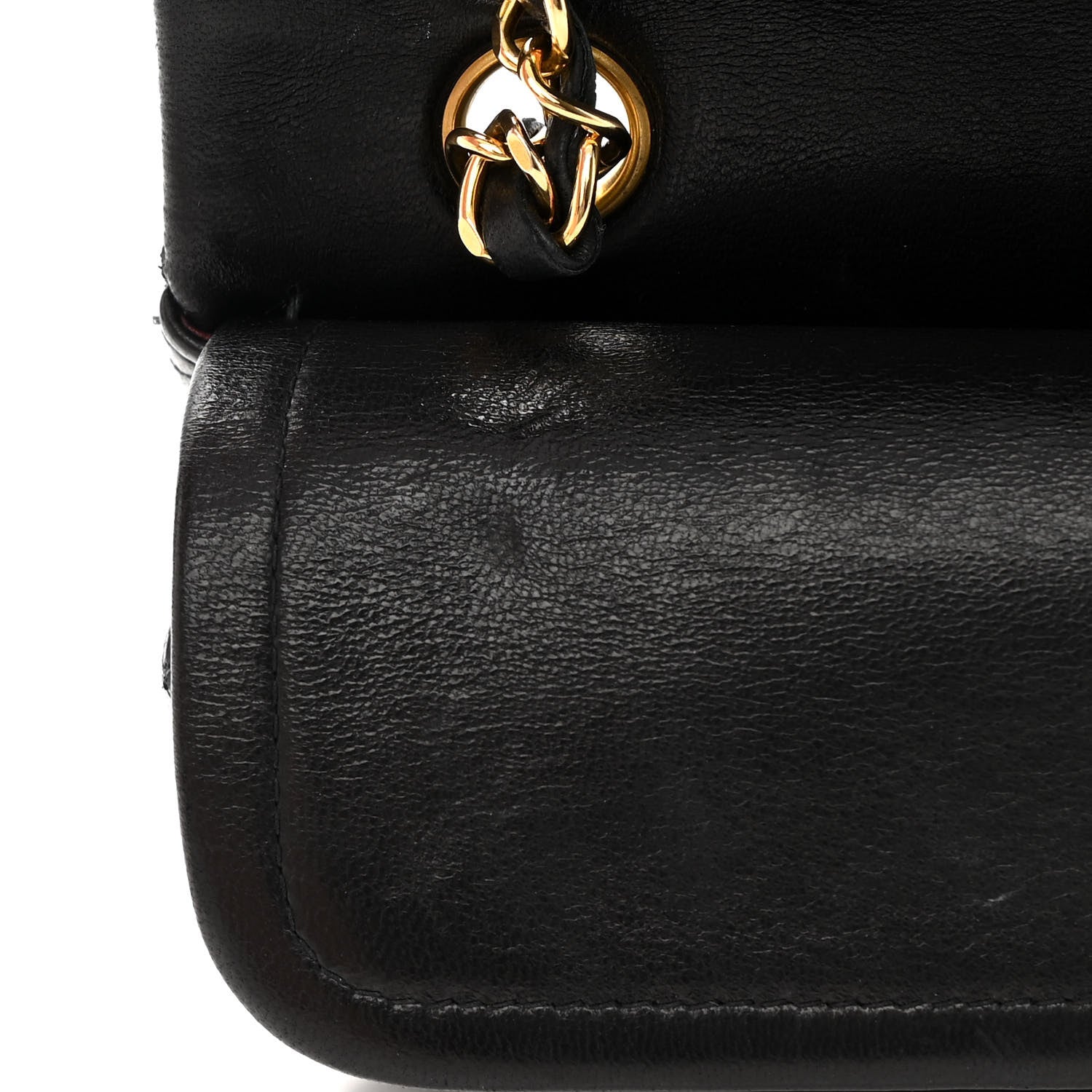 Chanel Lambskin Quilted Small Double Flap Black 13 of 16