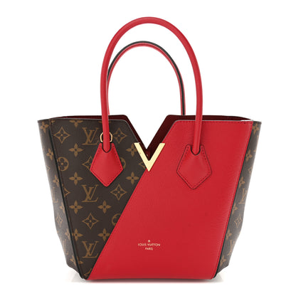 Louis Vuitton LOUIS VUITTON Calfskin Monogram Kimono Tote PM Cherry 1 of 14