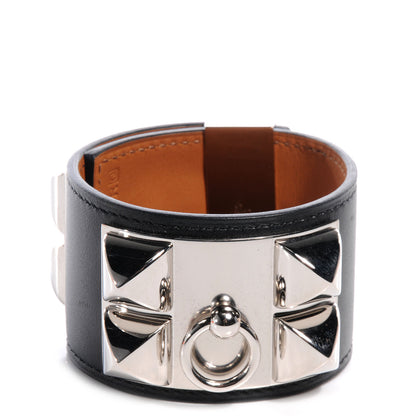 Hermes Chamonix Collier de Chien CDC Bracelet Black Small 1 of 7