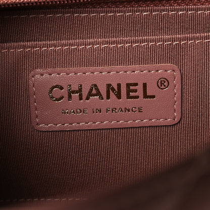 Chanel Calfskin Chevron Quilted Mini Statement Flap Pink 6 of 11
