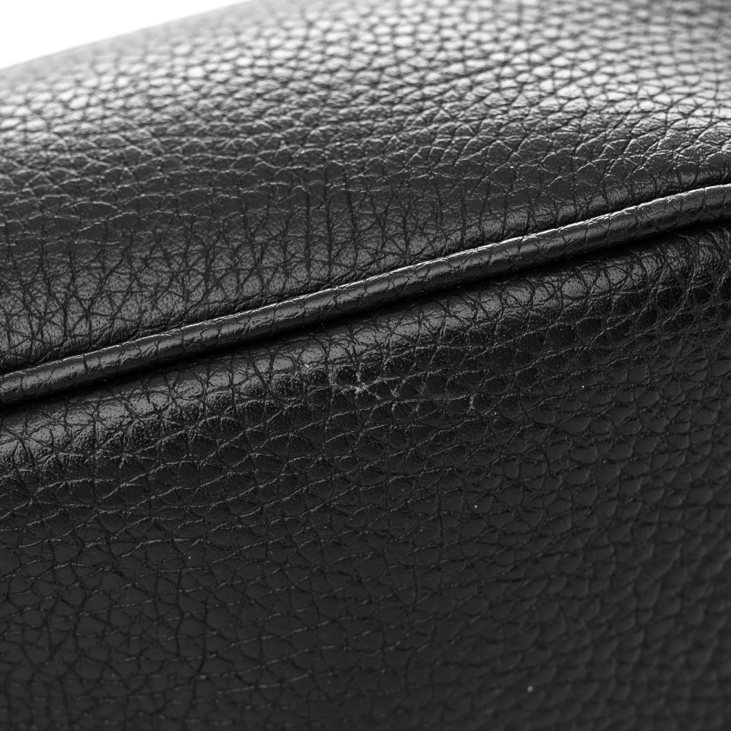 Gucci Pebbled Calfskin Small Soho Disco Bag Black 12 of 13