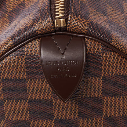 Louis Vuitton Damier Ebene Speedy 30 8 of 9