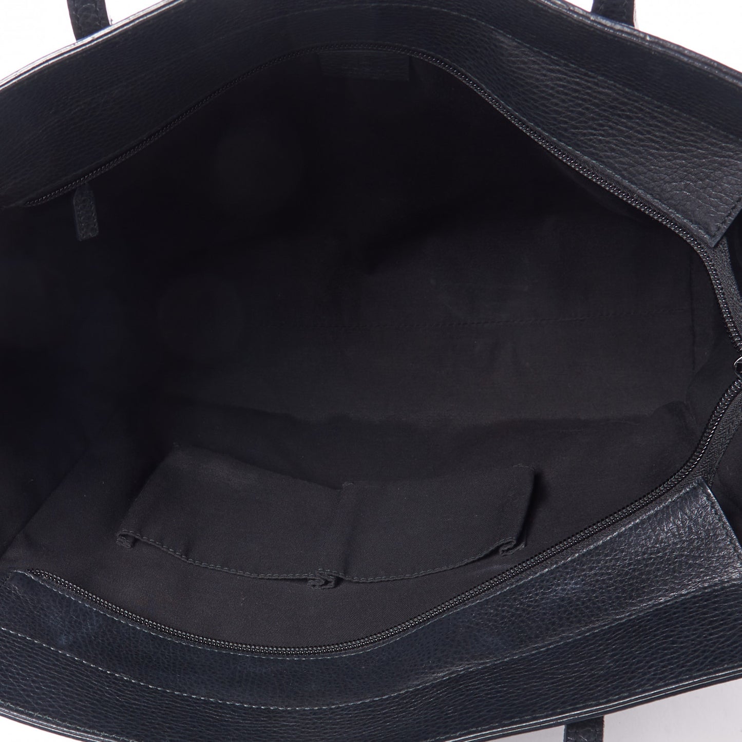 Dollar Calfskin Interlocking G Tote Black