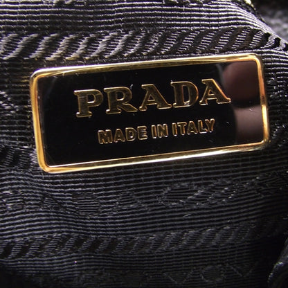 Prada Vitello Daino Double Pocket Shoulder Bag 6 of 9