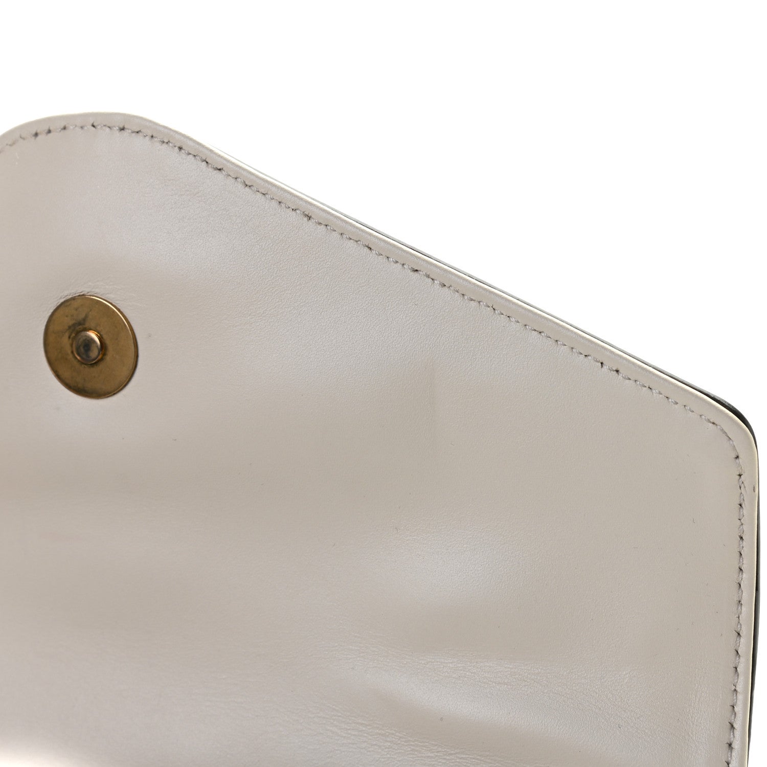 Gucci Nappa Pearl Studded Mini Queen Margaret Broadway Shoulder Bag Mystic White 14 of 14