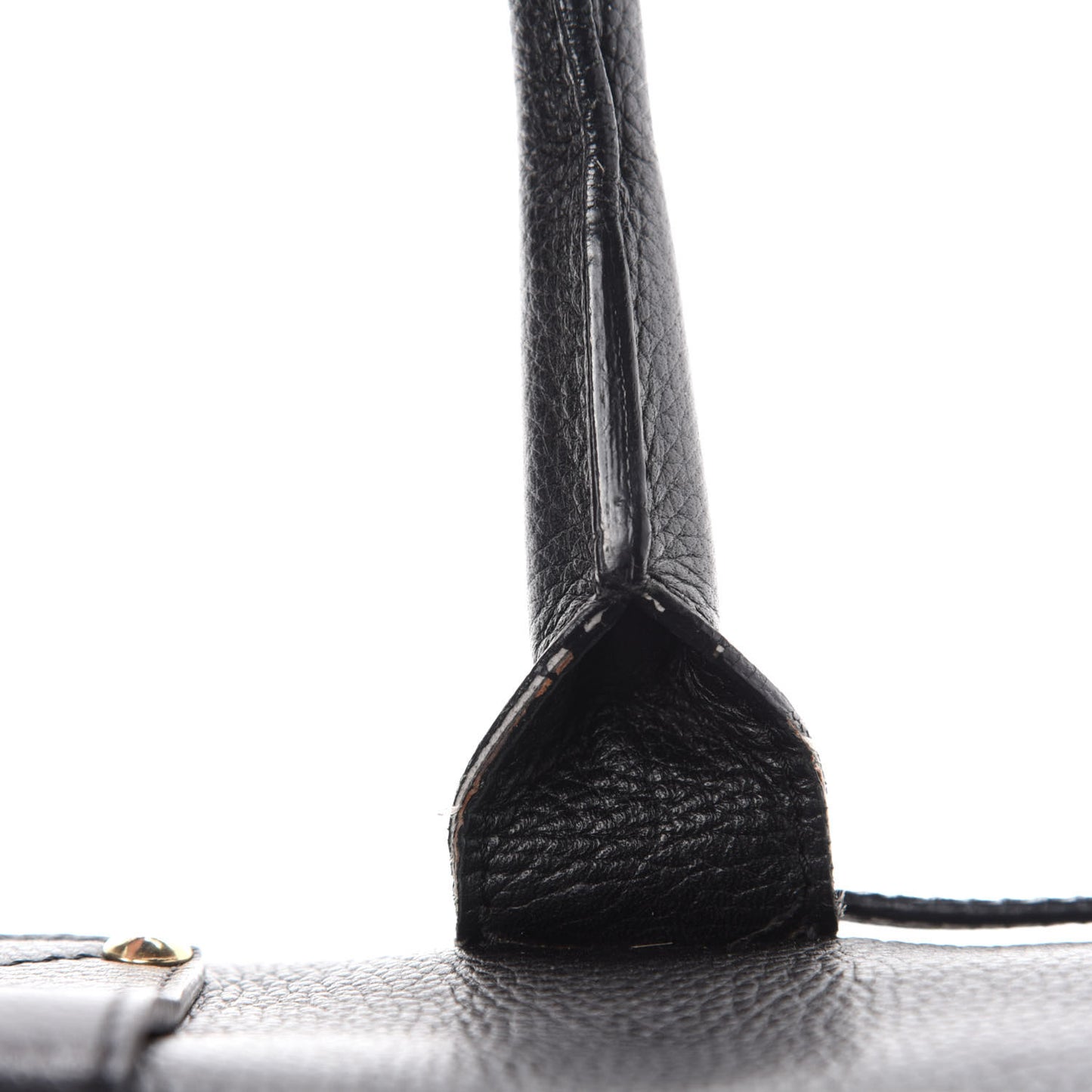 Calfskin Large Rosalie Satchel Black