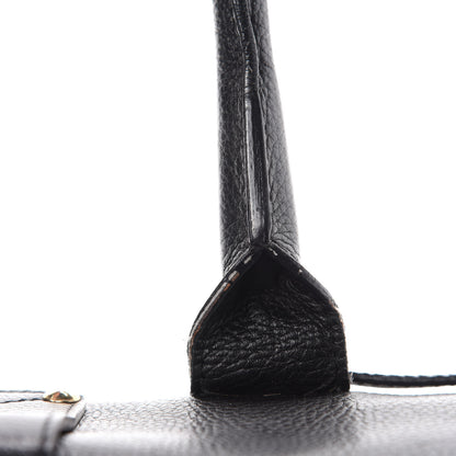 Jimmy Choo Calfskin Large Rosalie Satchel Black 10 of 21