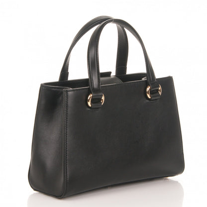Gucci Calfskin Medium Sylvie Top Handle Tote Black 3 of 7