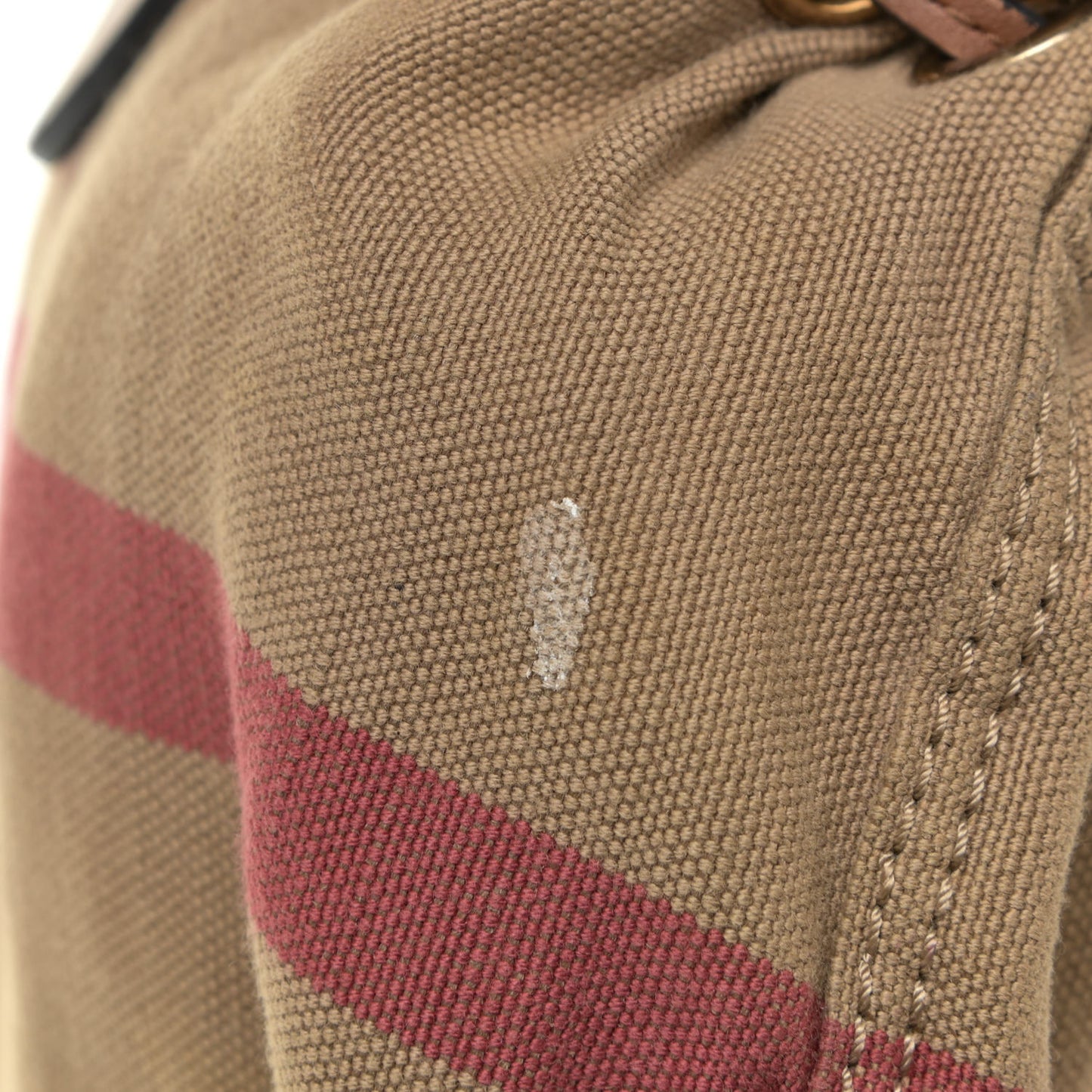 Overdyed Canvas Mega Check Medium Chiltern Backpack Tan