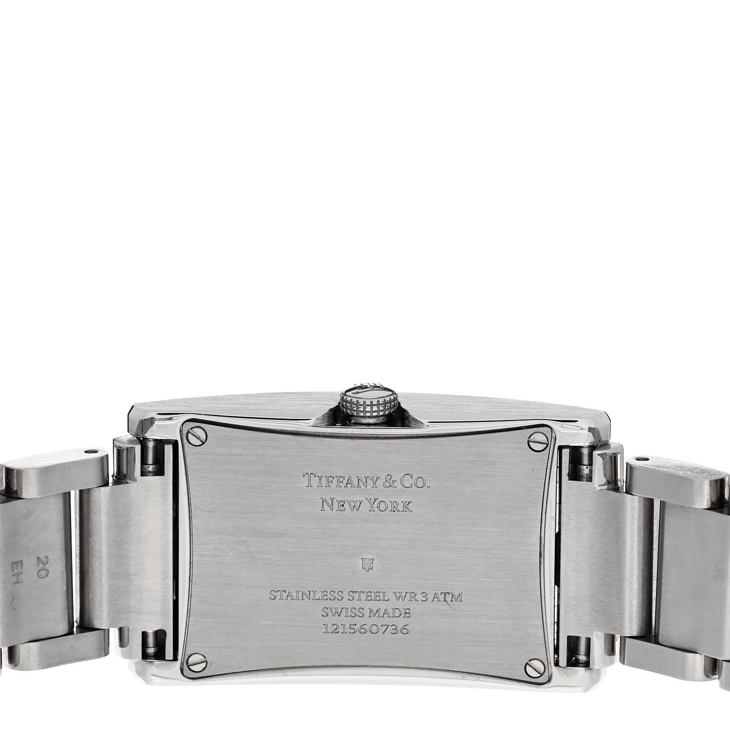 Tiffany Stainless Steel 25mm East West Quartz Watch 4 of 5