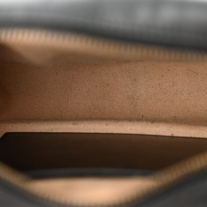 Gucci Calfskin Matelasse Small GG Marmont Chain Shoulder Bag Black 11 of 17