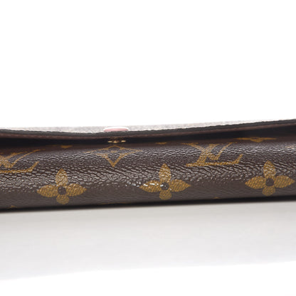 Louis Vuitton Monogram Emilie Wallet Rose Ballerine 8 of 8
