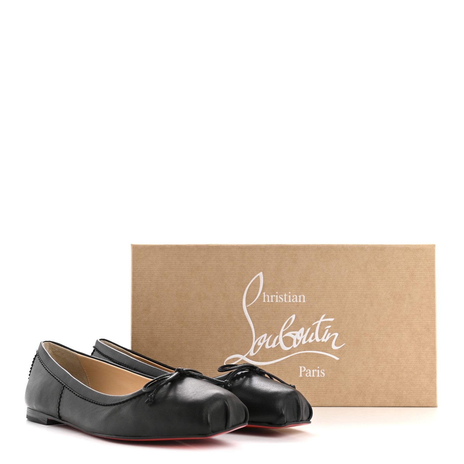 Christian Louboutin Nappa Mamadrague Flats 38.5 Black 9 of 9