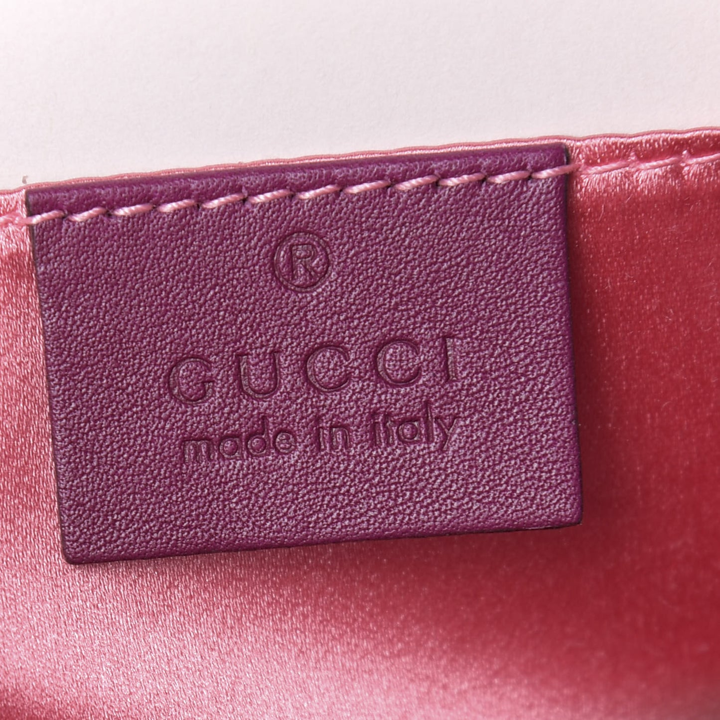 Velvet Matelasse GG Marmont Dome Backpack Fuchsia Violet Cyclamen